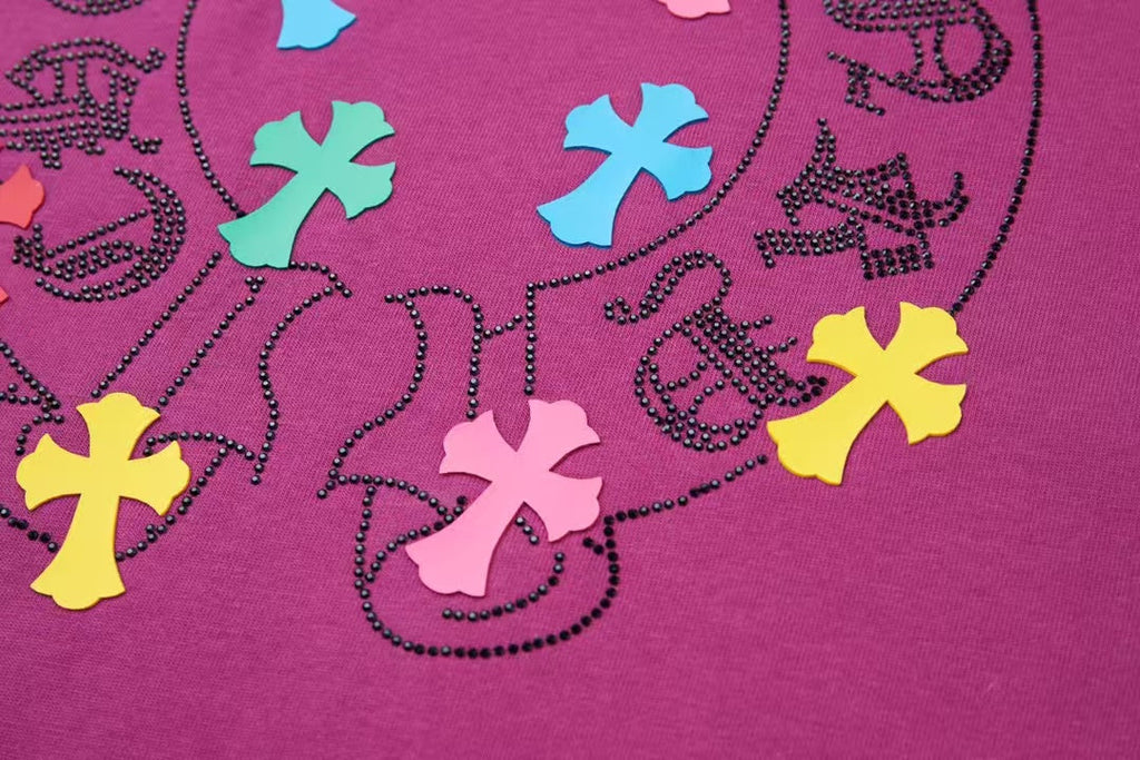 New hot stamping T-shirt