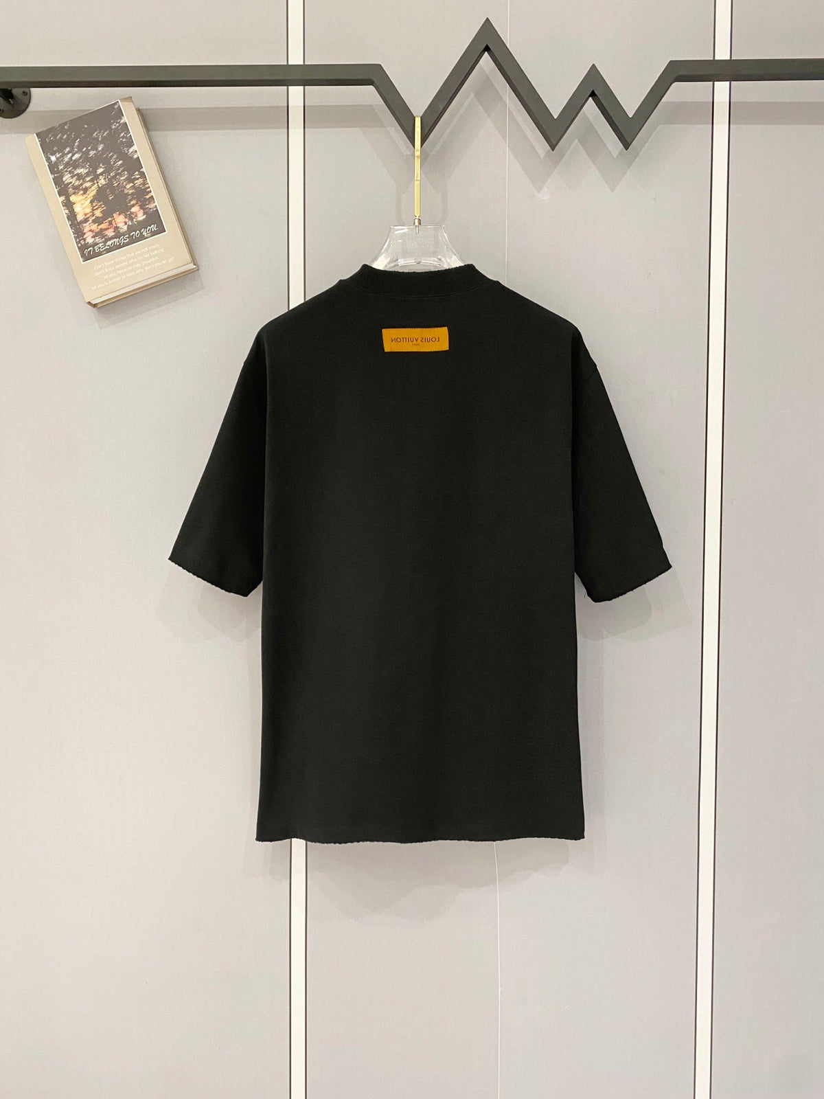 Classic letter printed pure cotton T-shirt