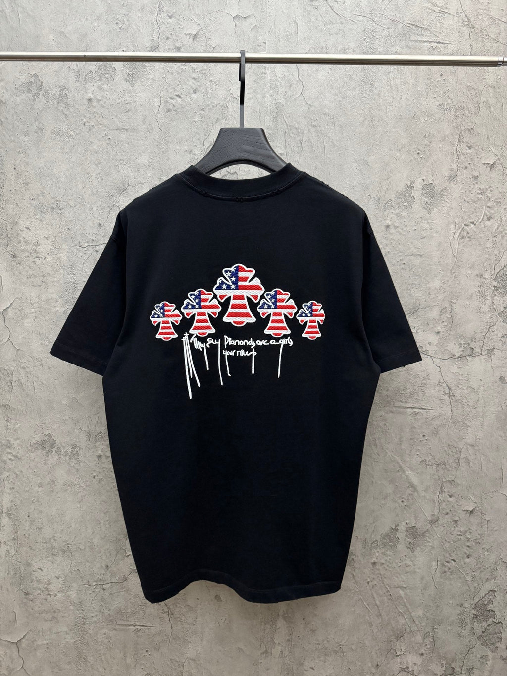 3D Hollow Embroidered Short Sleeve