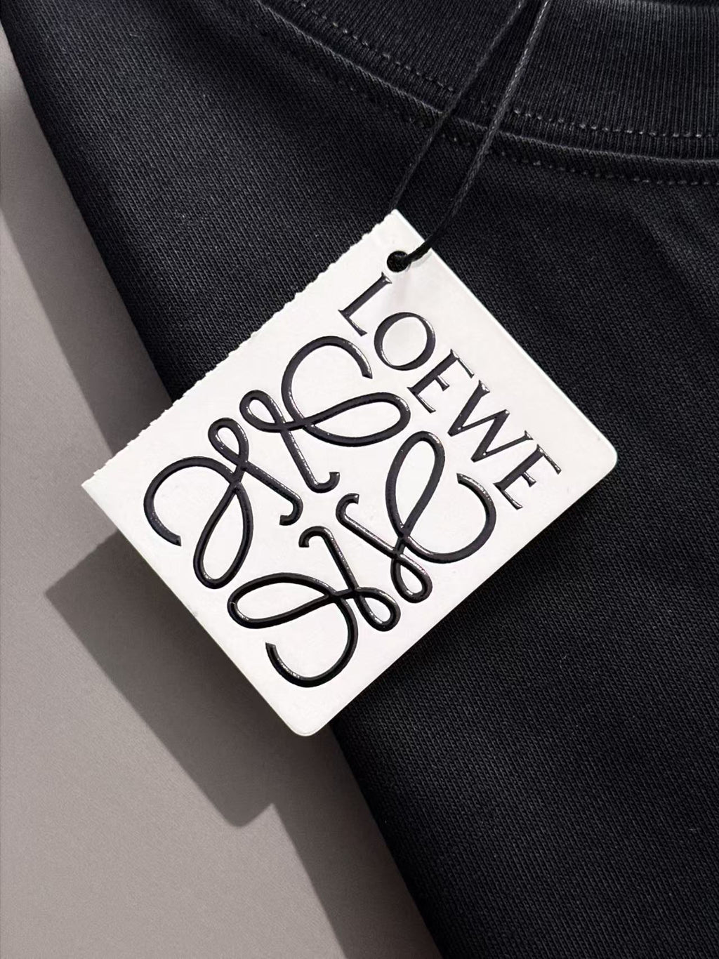New embroidered letter T-shirt