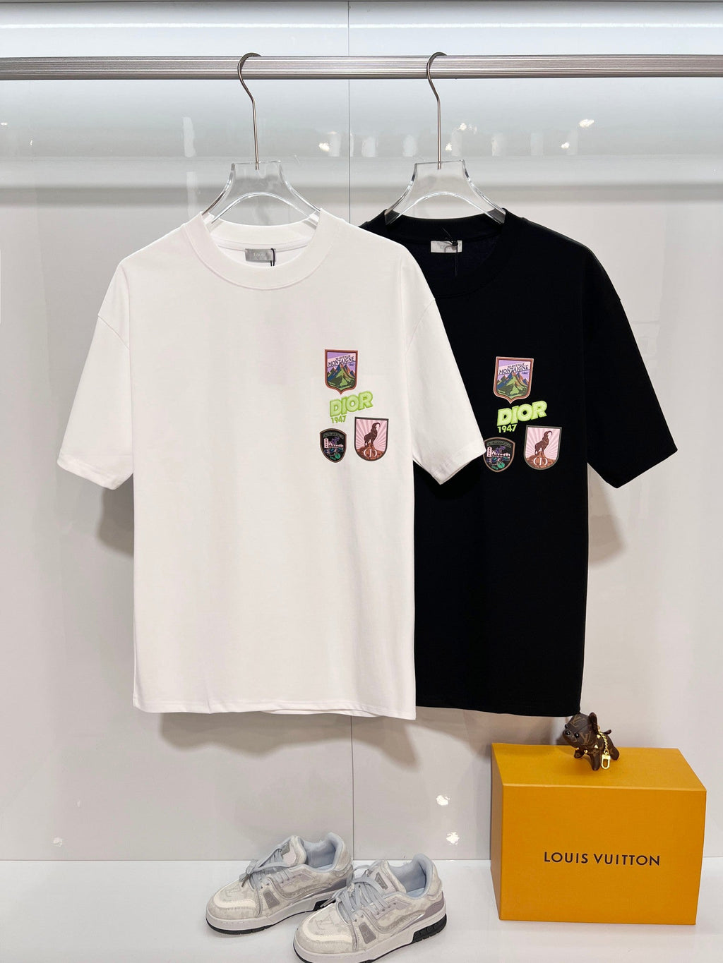 Digital badge letter t-shirt