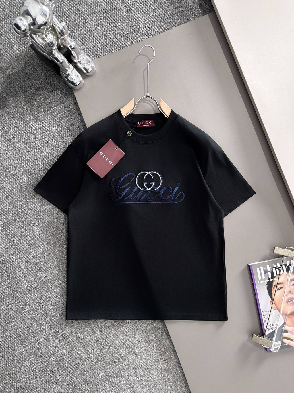 Classic Double G Embroidered T-Shirt