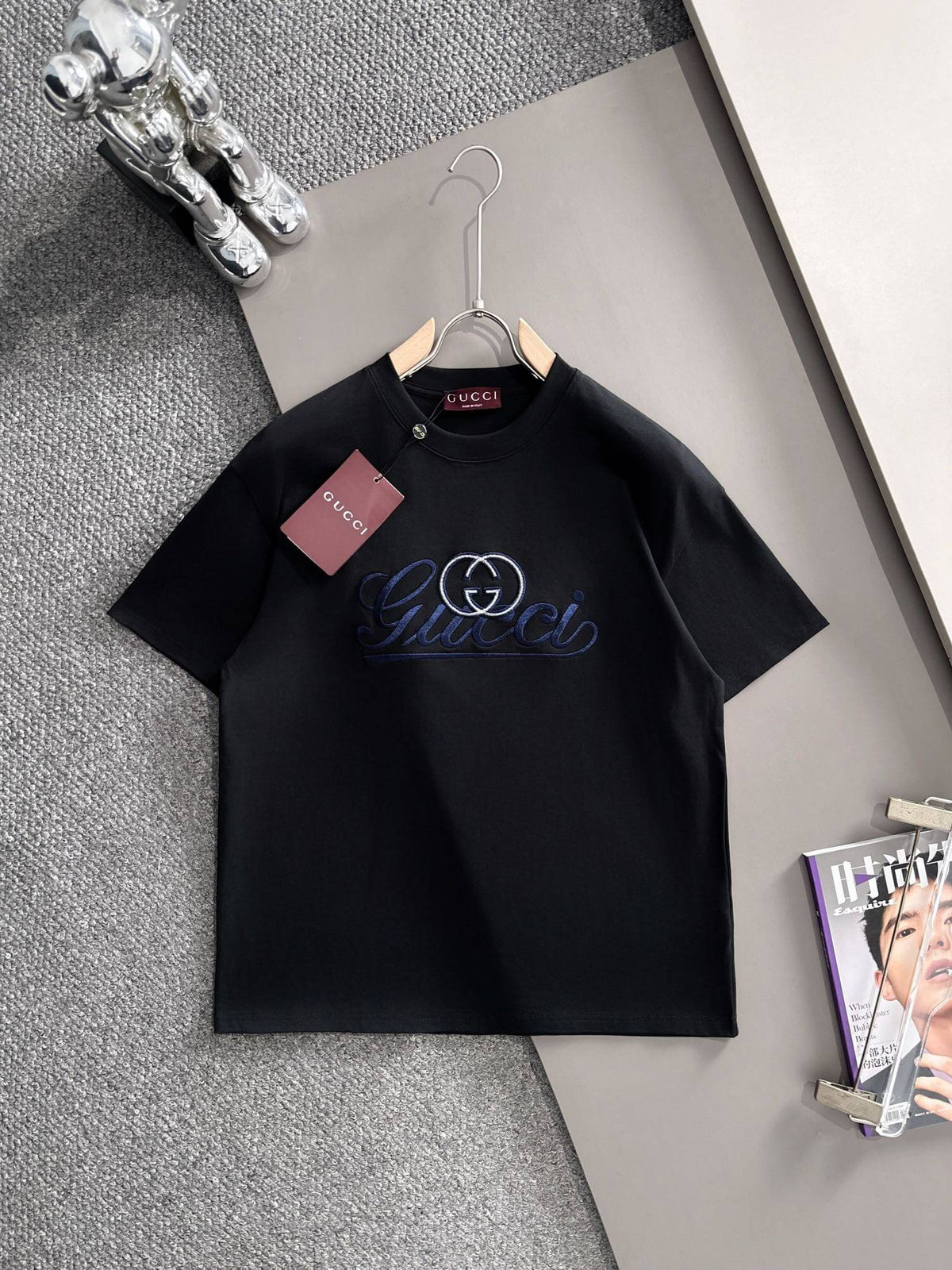 Classic Double G Embroidered T-Shirt