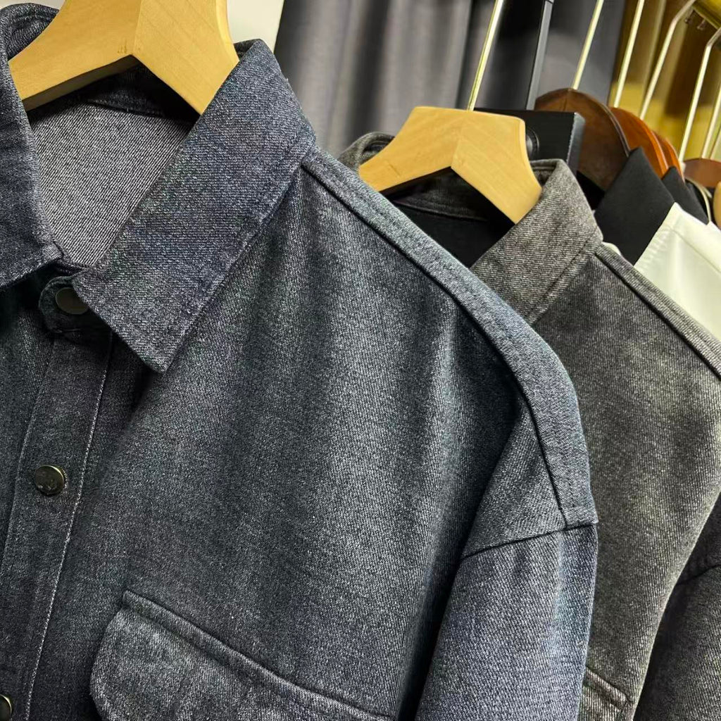 New letter pattern denim