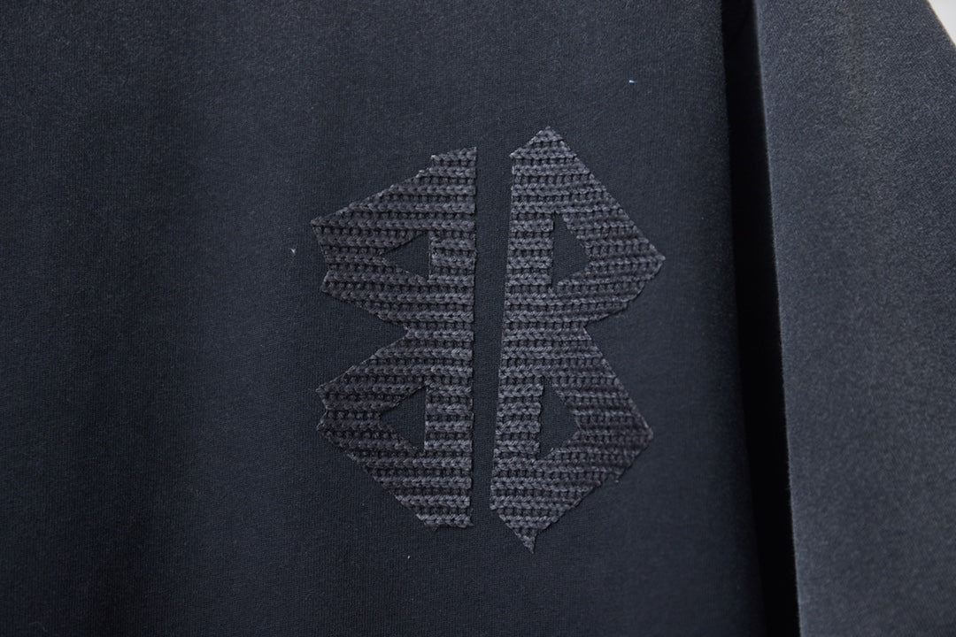 Letter towel short sleeved