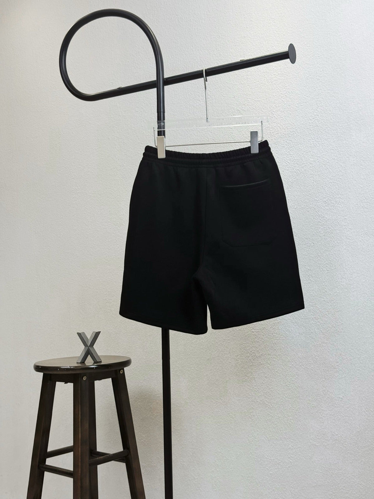 Letter printed shorts