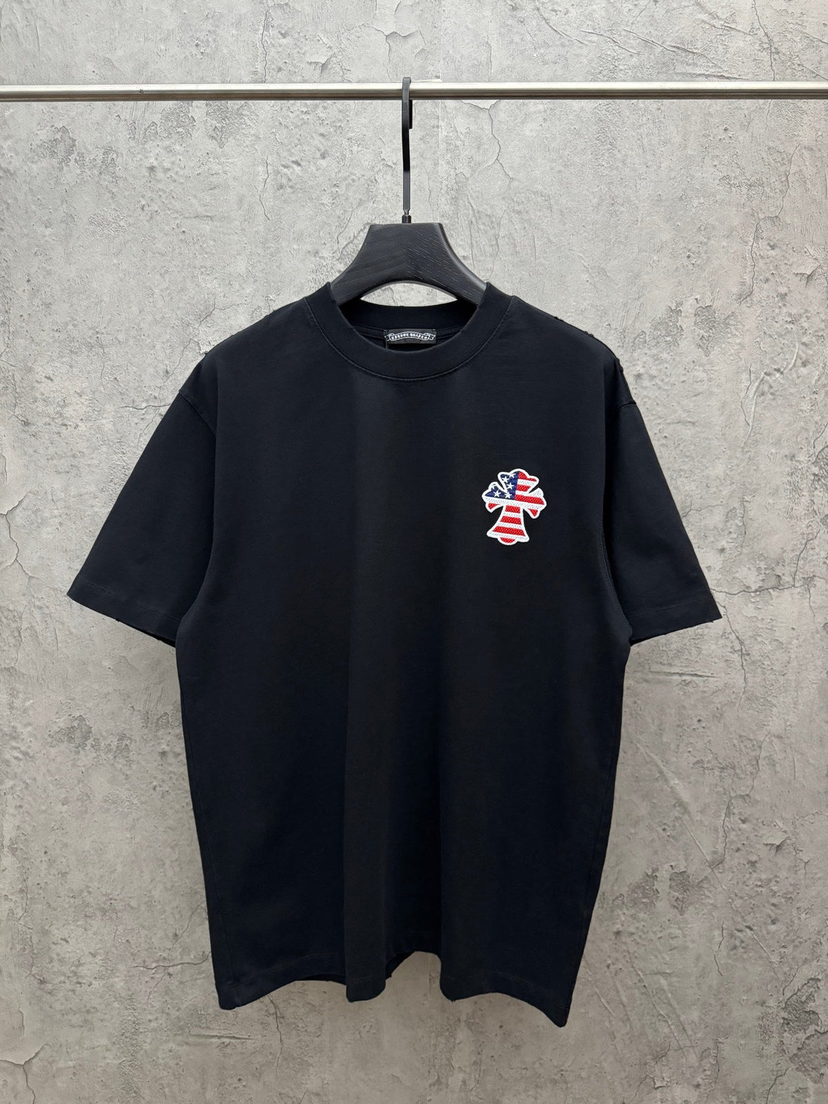 3D Hollow Embroidered Short Sleeve