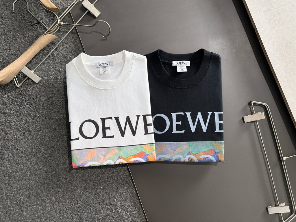 round-neck T-shirt