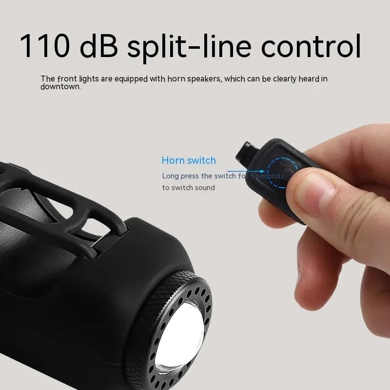 Ostavia™ Bike Electronic Horn with Large Range Floodlight