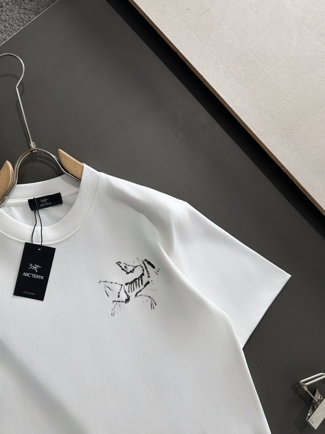 Summer new round neck pure cotton short sleeved T-shirt