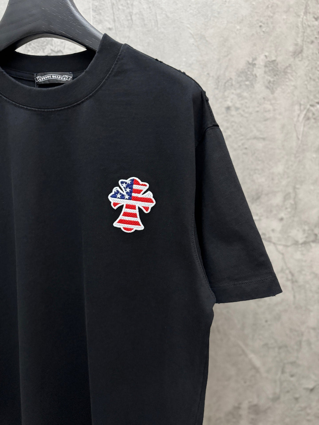 3D Hollow Embroidered Short Sleeve