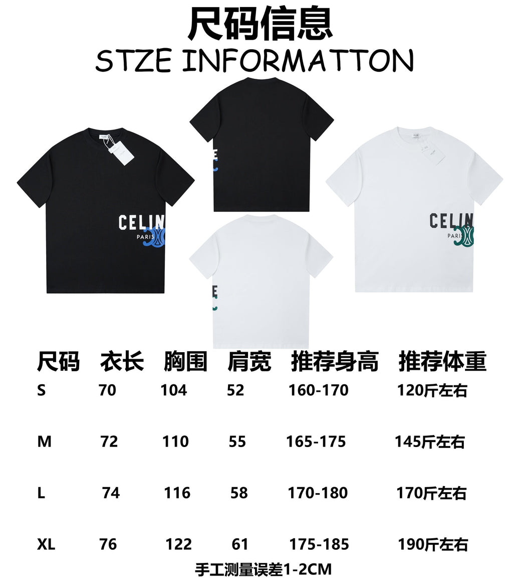 Light luxury printed T-shirt