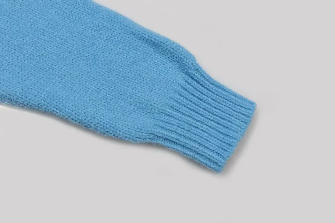 New chest striped jacquard sweater