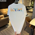 26ss new embroidery craft logo letter short sleeved shirt