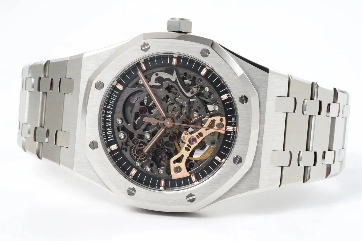 White Silver - Hollow 904L Steel - Automatic - 41mm