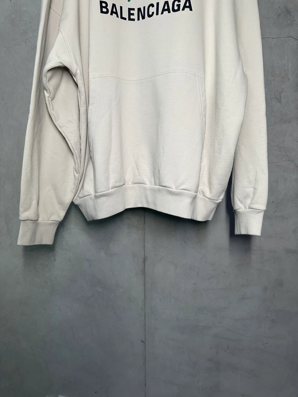 Printed hooded sweatshirt