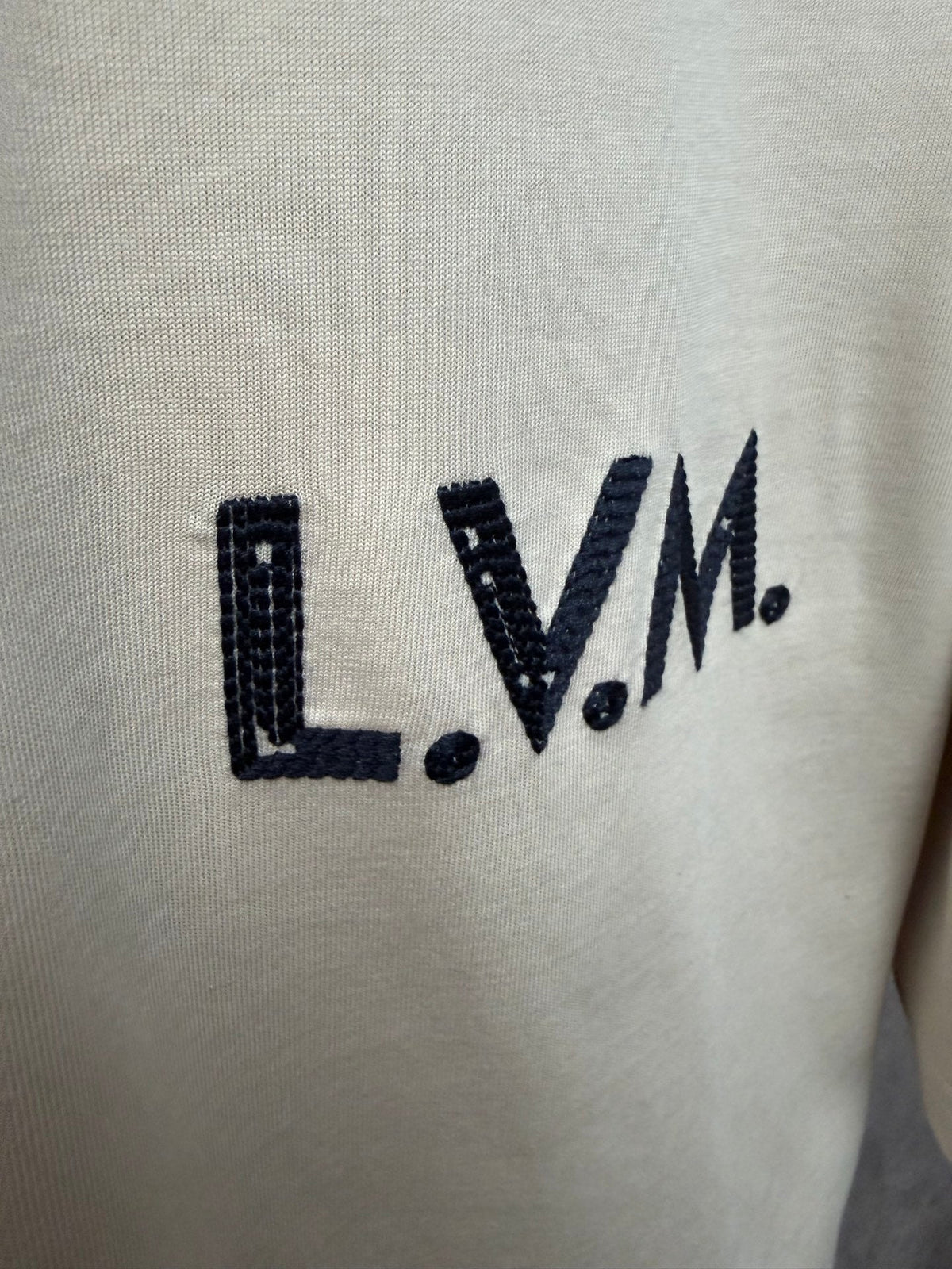 Vintage letter printed round neck short sleeved T-shirt