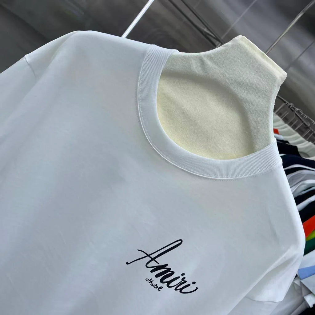 Printed short sleeved T-shirt