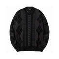 New geometric pattern sweater
