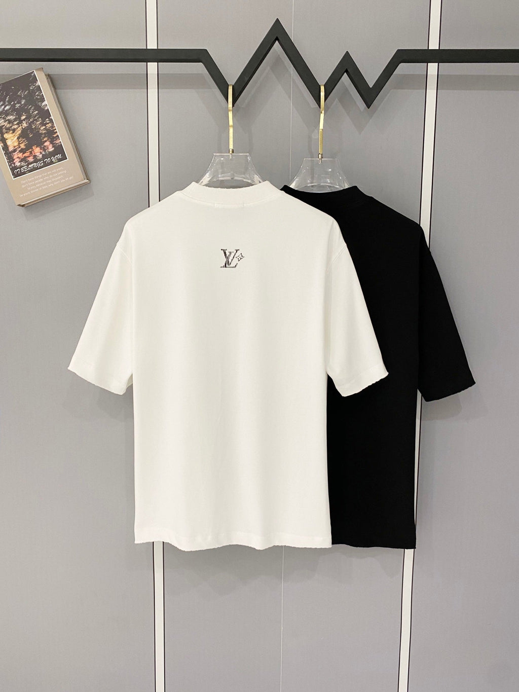 Classic letter printed pure cotton T-shirt -011