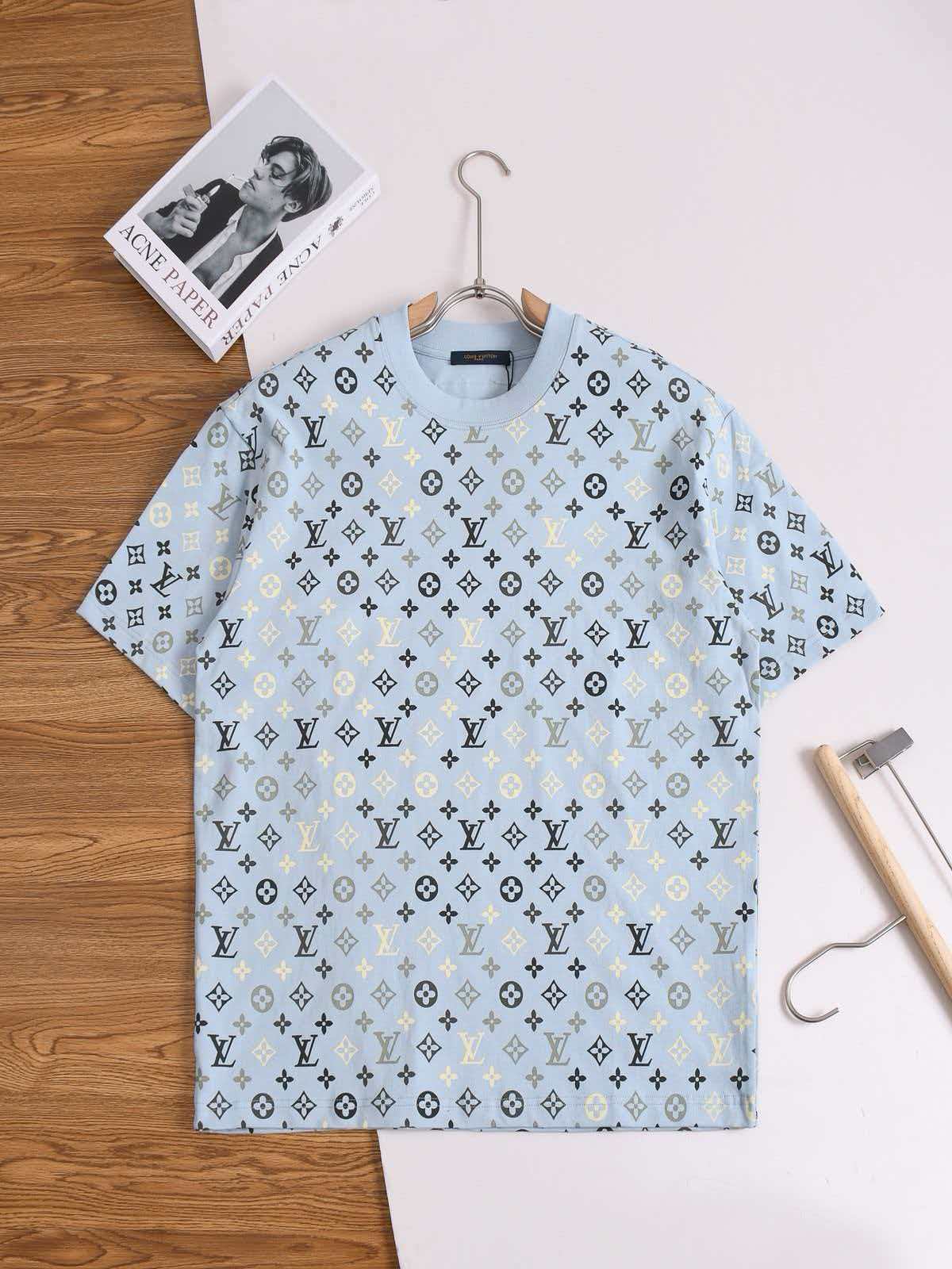 Spring and summer new embroidered printed short sleeved T-shirt