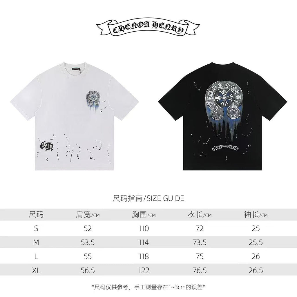 New printed short sleeved T-shirt