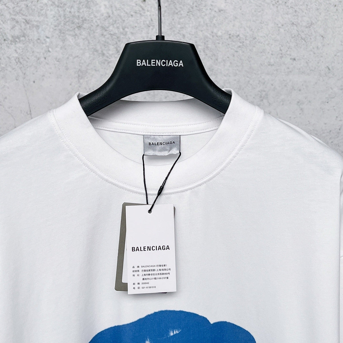 3M printed short sleeved T-shirt with letter embroidery