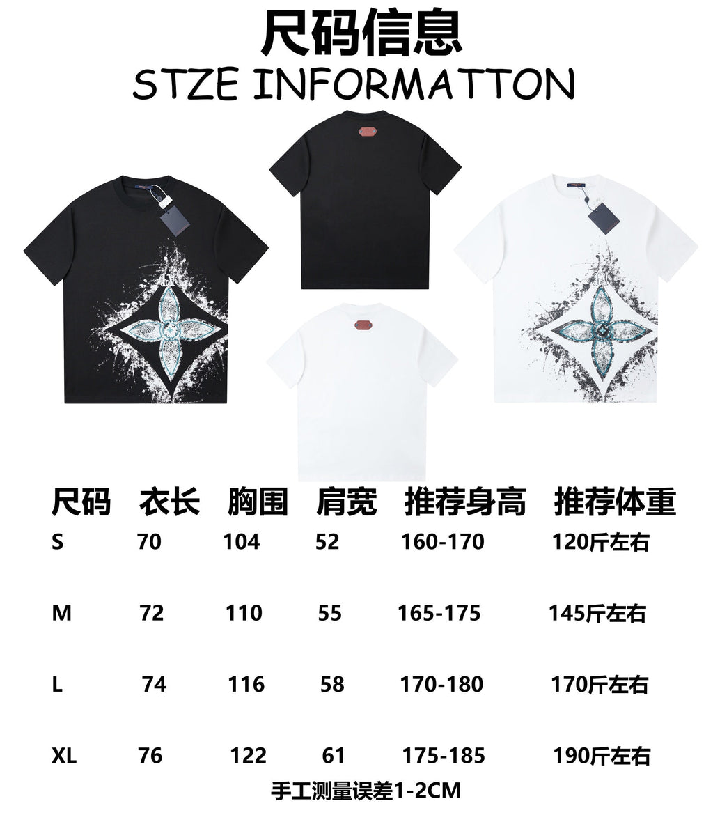 Bead Embroidered T-shirt