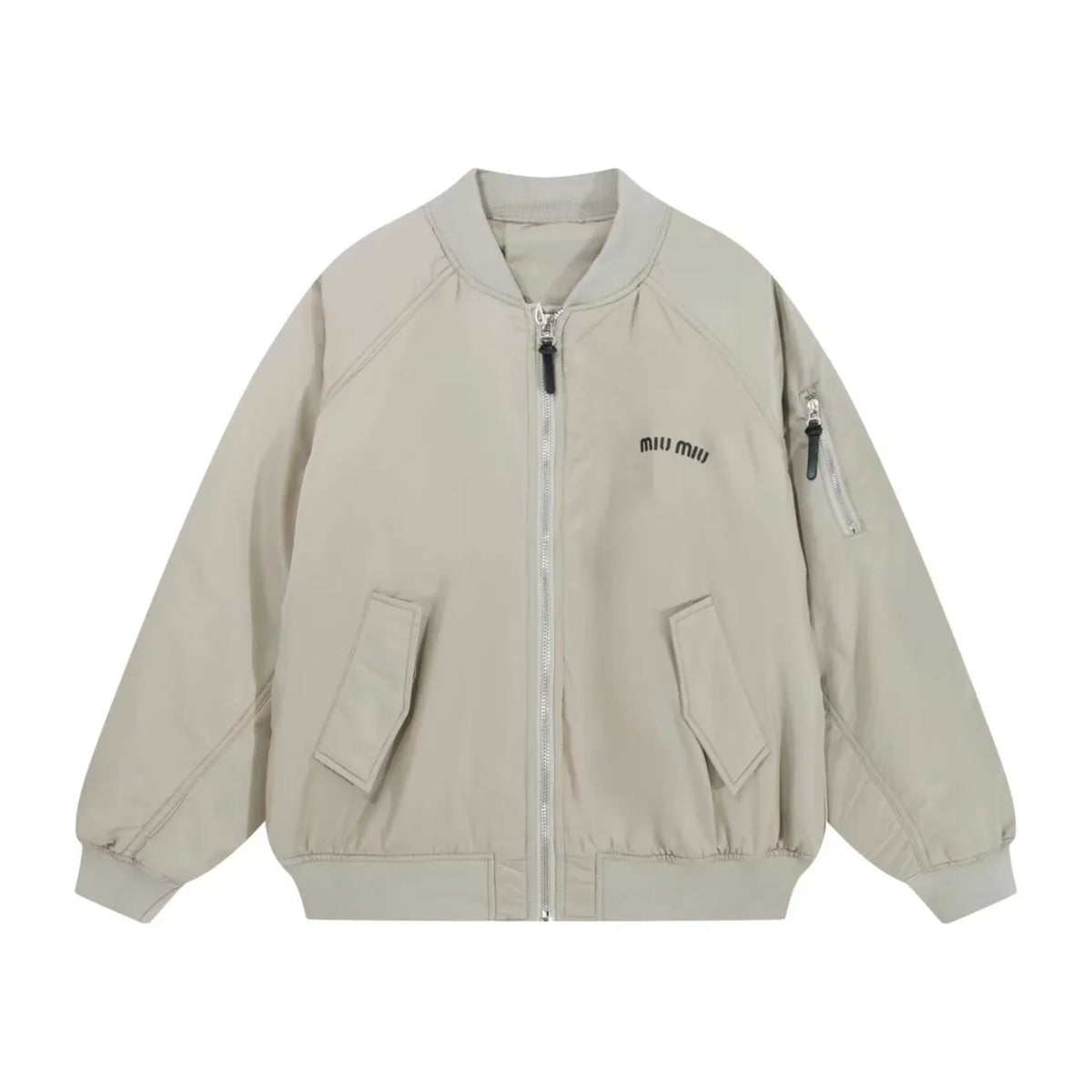 New offset letter coat cotton jacke