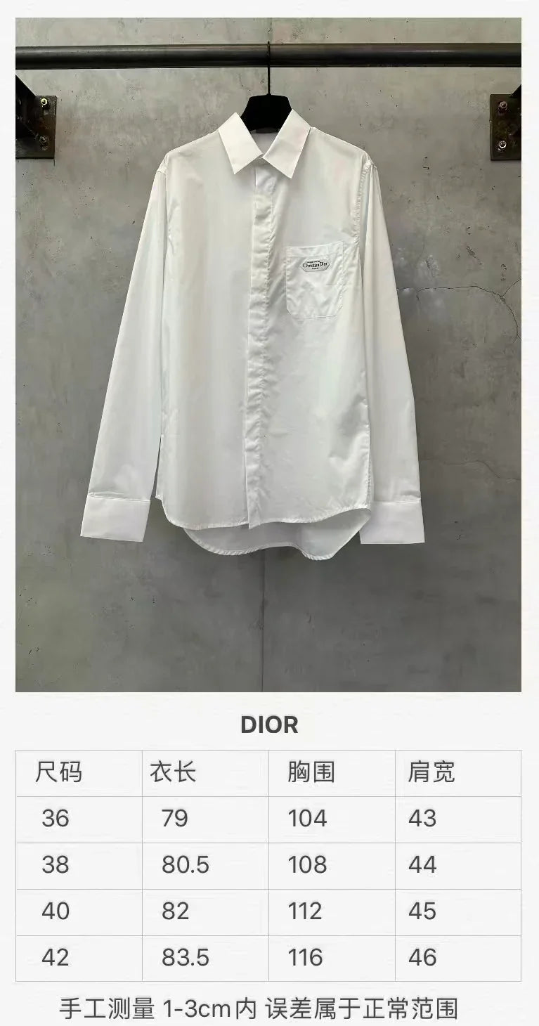 New lapel patch pocket long sleeved shirt