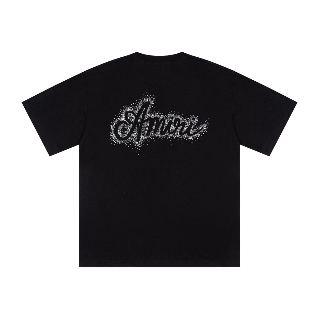 American style trendy loose fit short sleeved t-shirt