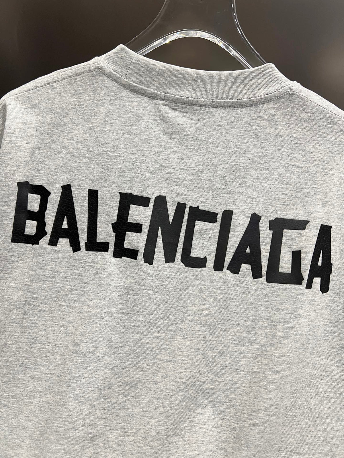 Customized double yarn plain cotton short sleeved T-shirt