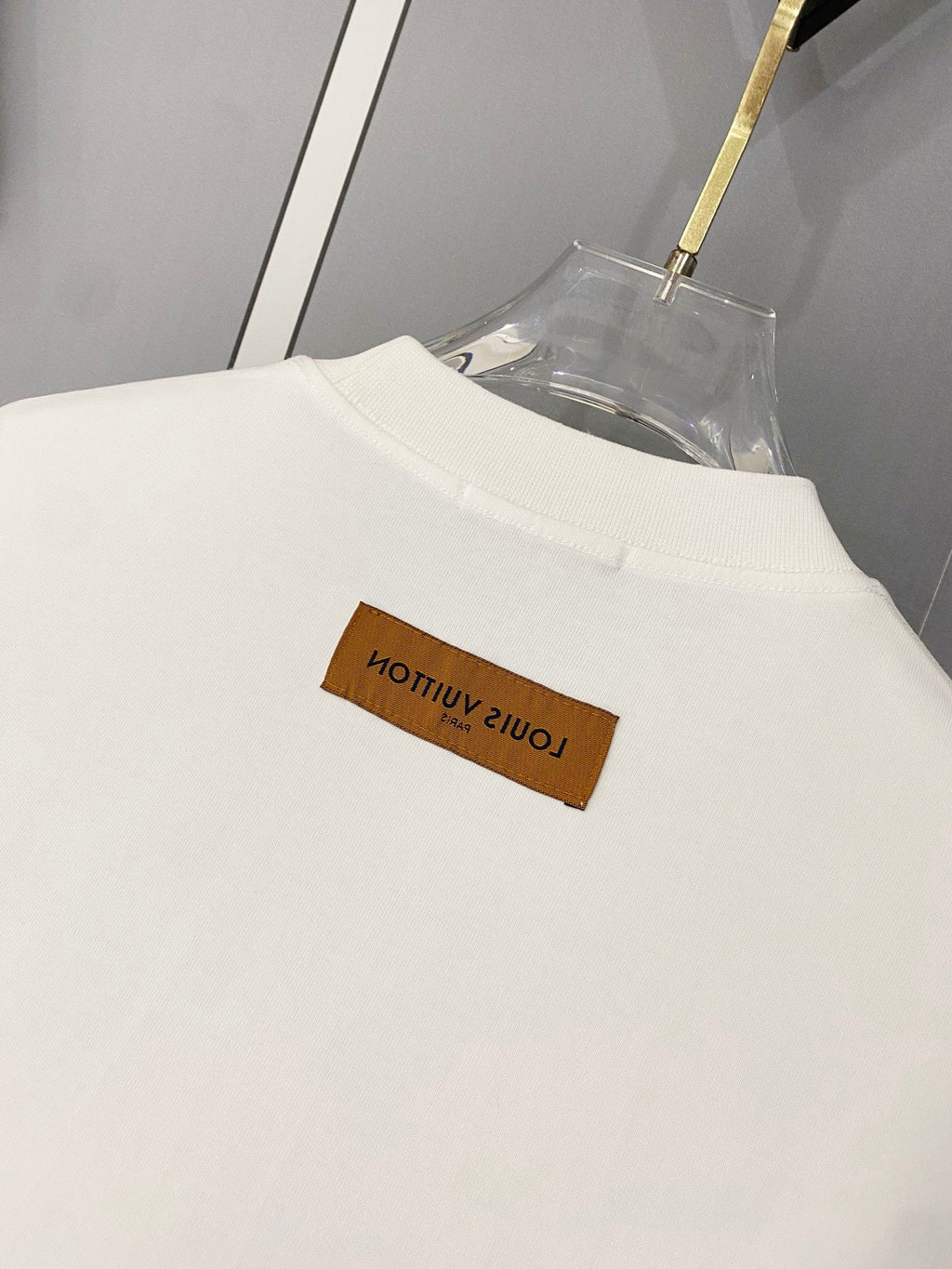 Classic letter printed pure cotton T-shirt -014