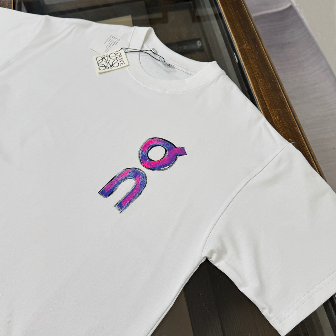 Spring and summer new products, latest short sleeved round neck T-shirt