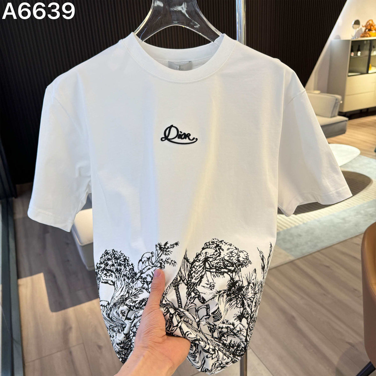 26ss new embroidered short sleeved shirt