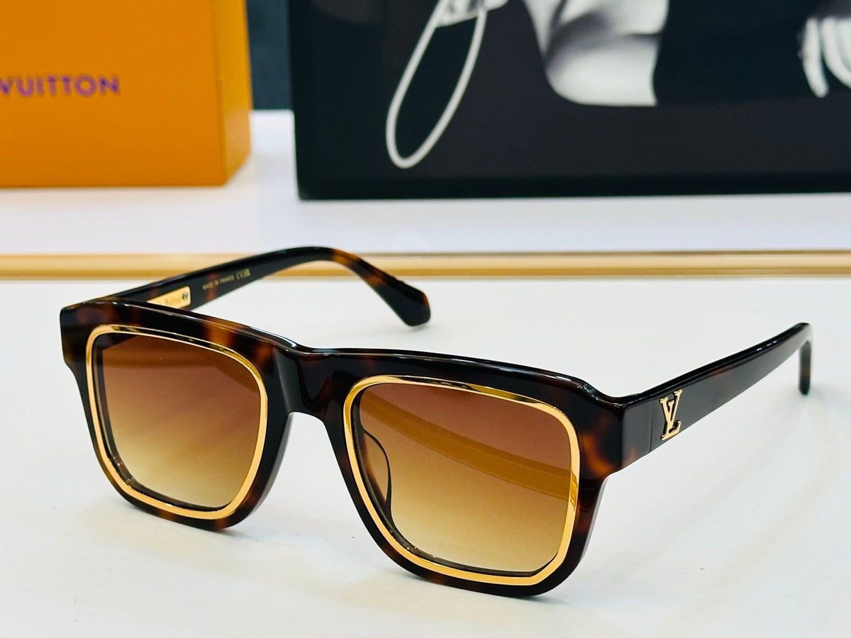 Retro square sunglasses