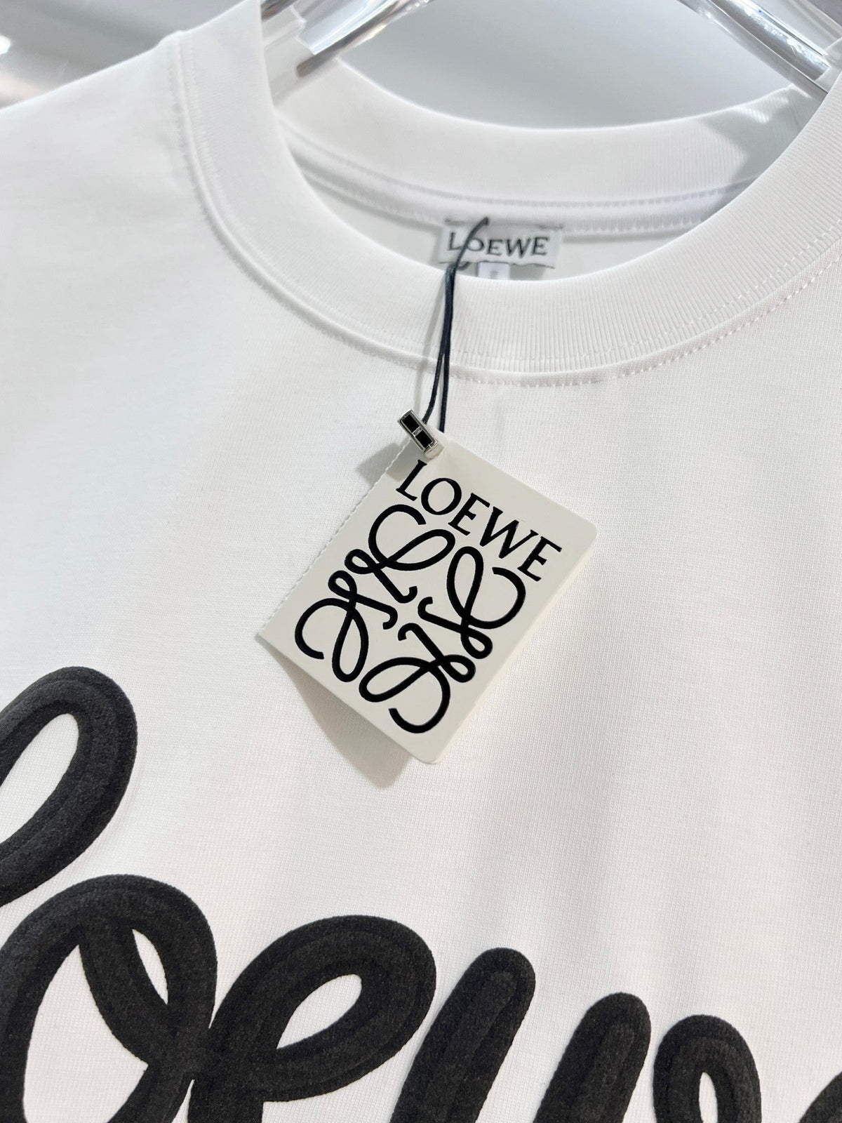 New foam letter short  shirt