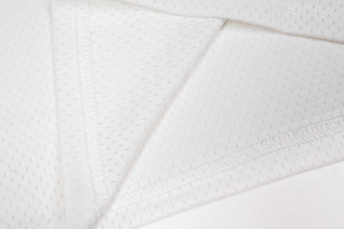 Tri color mesh jersey