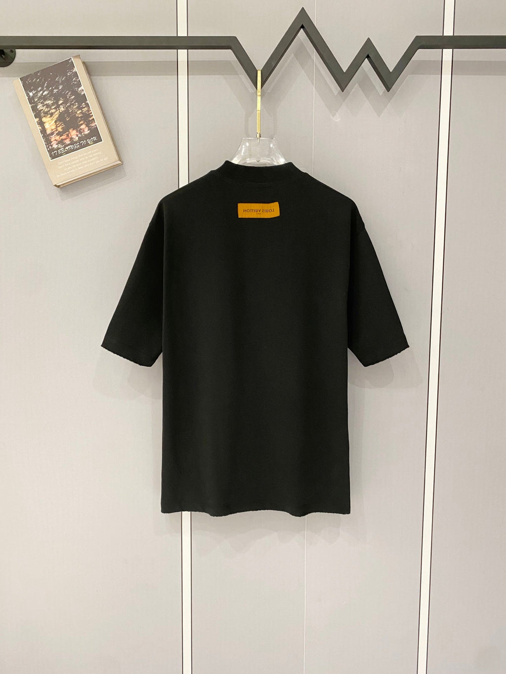 Classic letter printed pure cotton T-shirt -010