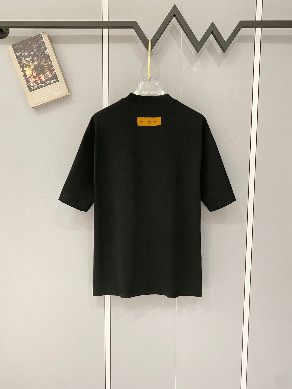 Classic letter printed pure cotton T-shirt -010