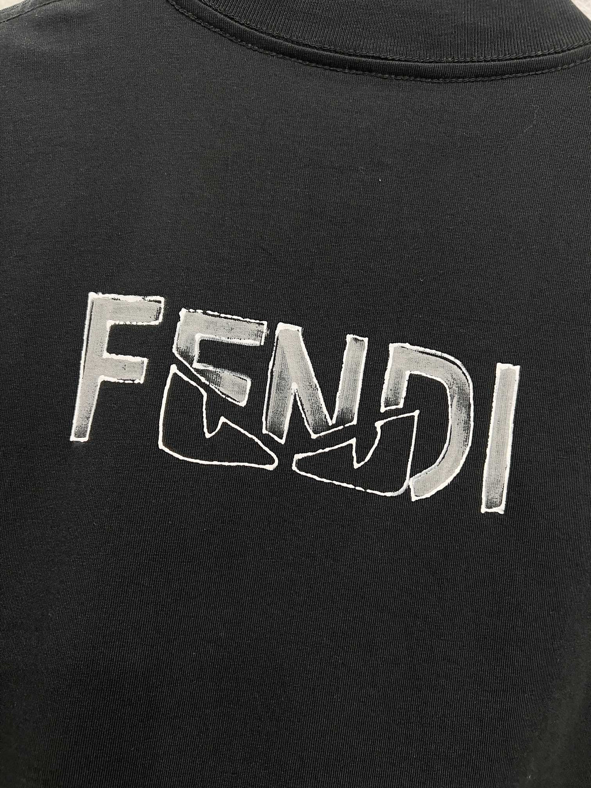 Loose hand drawn T-shirt -2