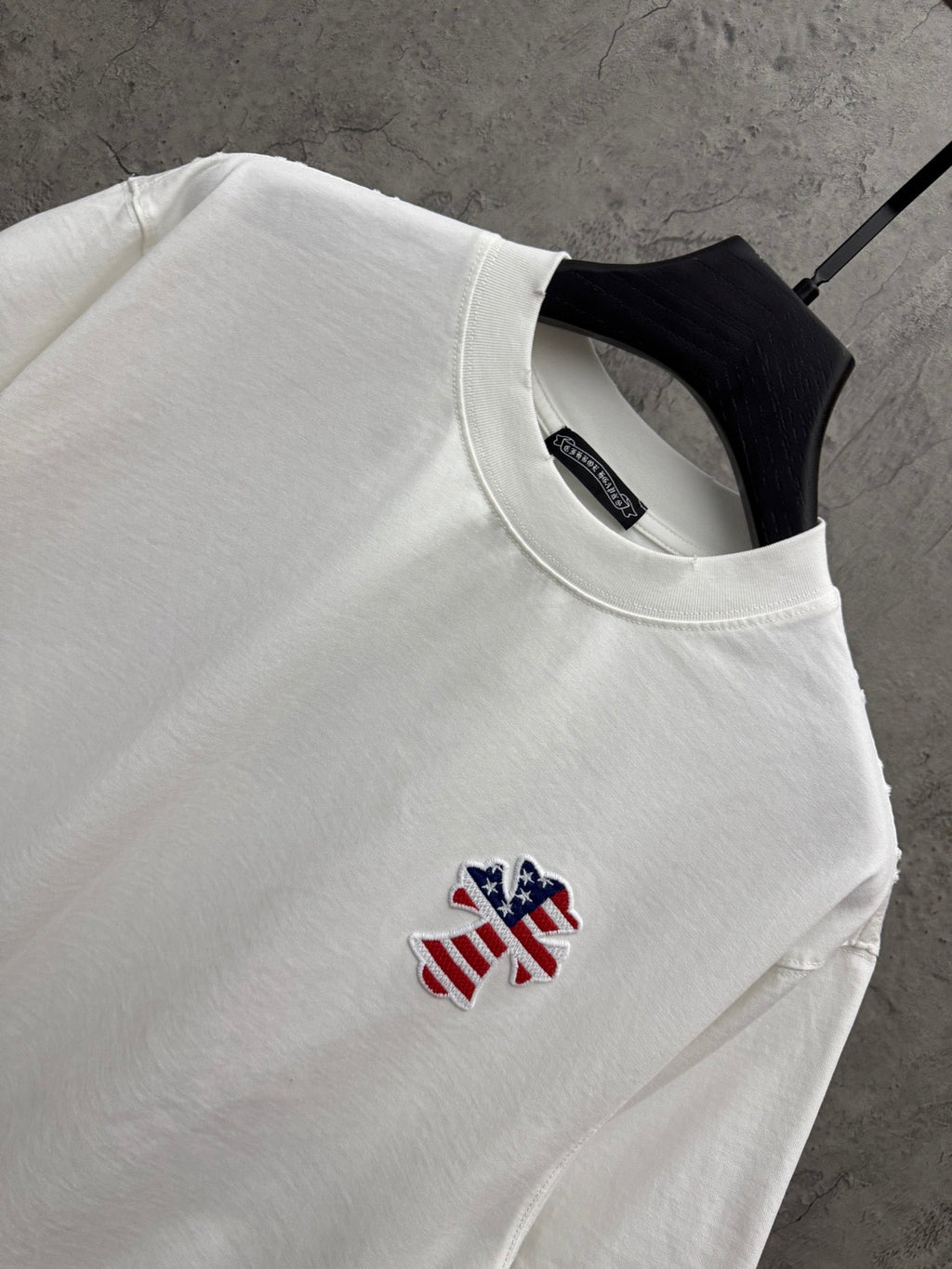 3D Hollow Embroidered Short Sleeve
