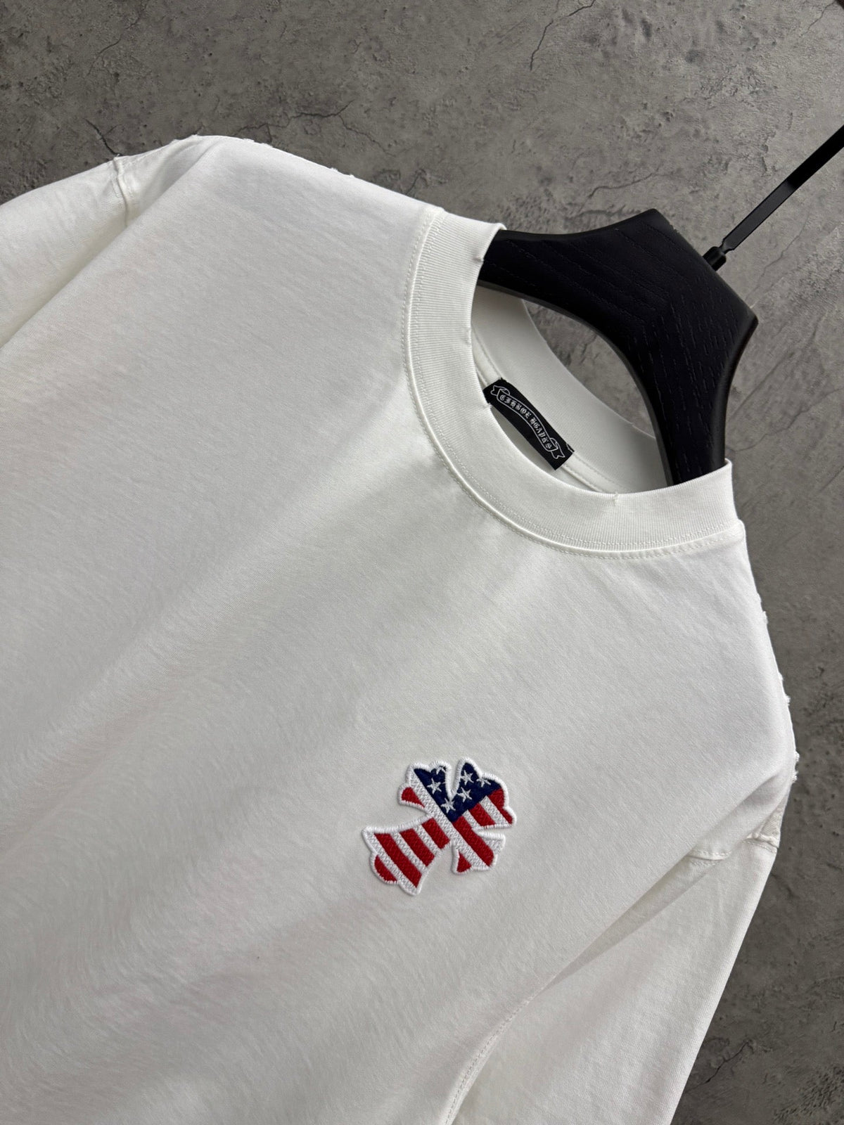 3D Hollow Embroidered Short Sleeve