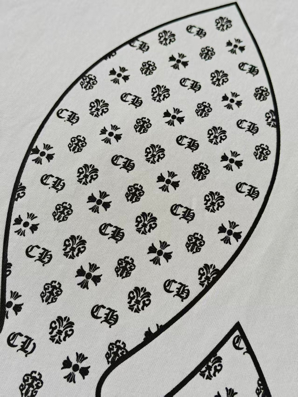 Flame printed T-shirt