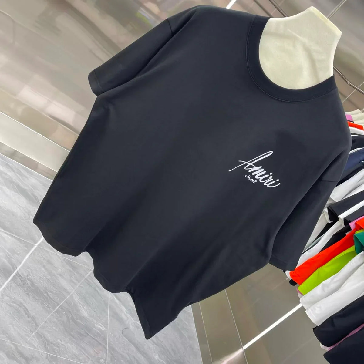 Printed short sleeved T-shirt