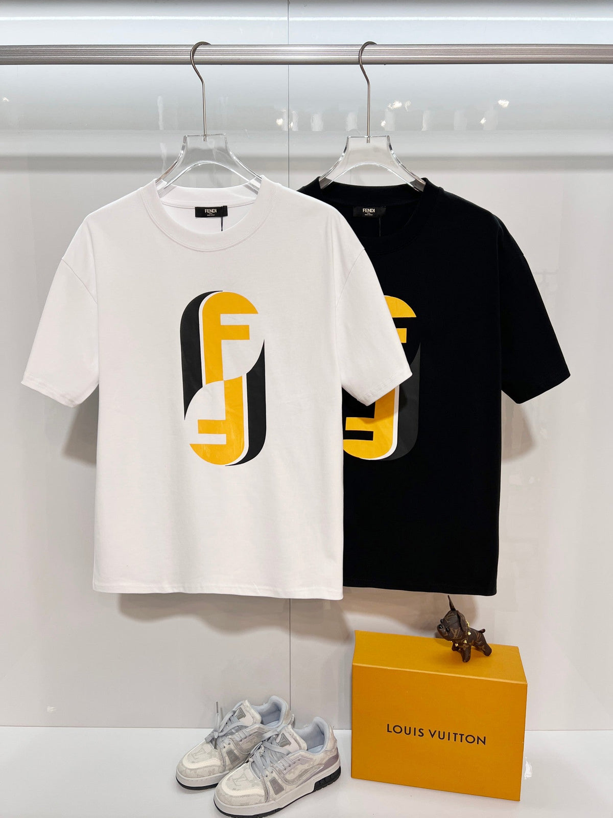 New digital printed letter short sleeves