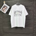 New Embroidery 🪡 Letter logo couple's short sleeved T-shirt