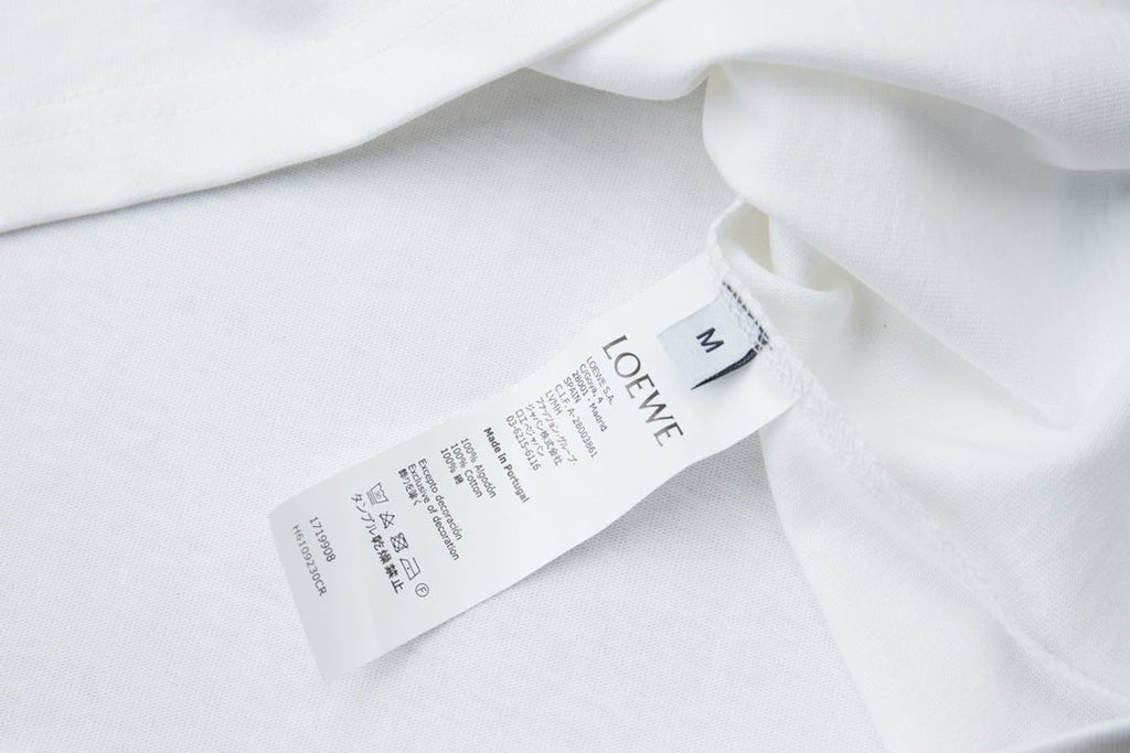 Early spring new patch embroidered letter T-shirt