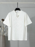 Cotton double yarn popular seasonal series short sleeves