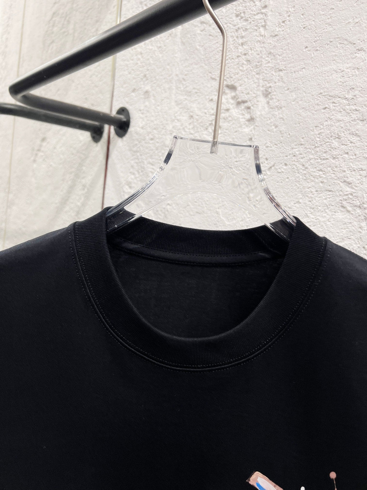 Loose hand drawn T-shirt -5